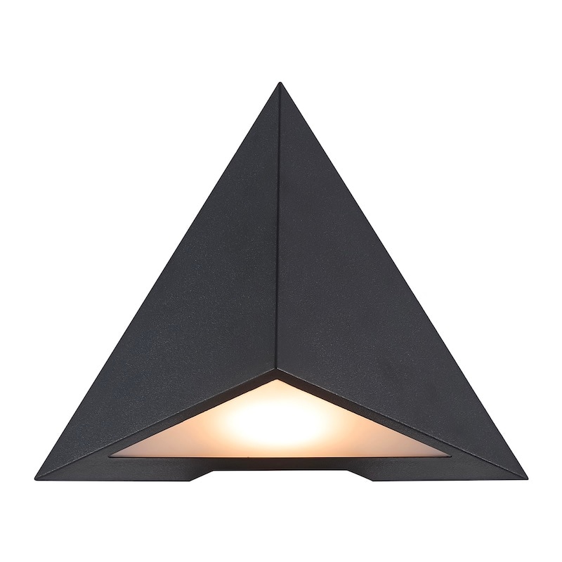 Konit vägglampa svart