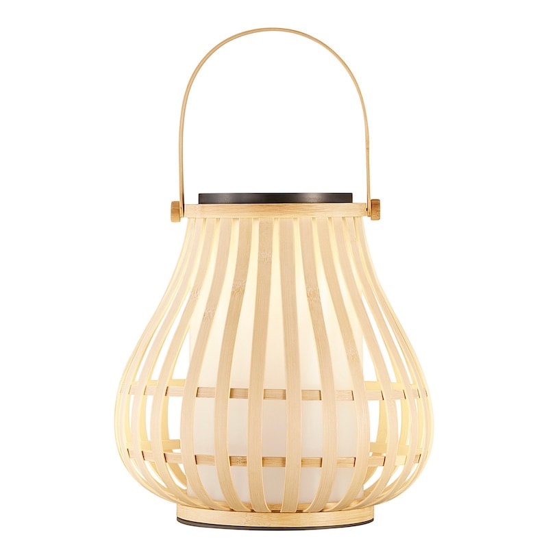 Leo Solcell portabel bordslampa natur