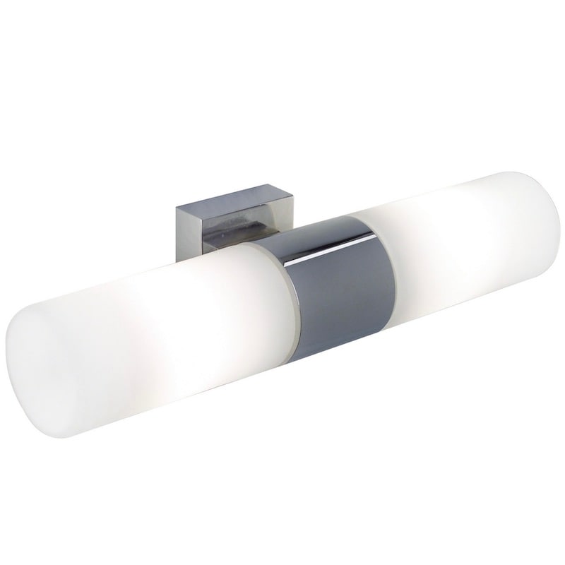 Tangens Double vägglampa krom
