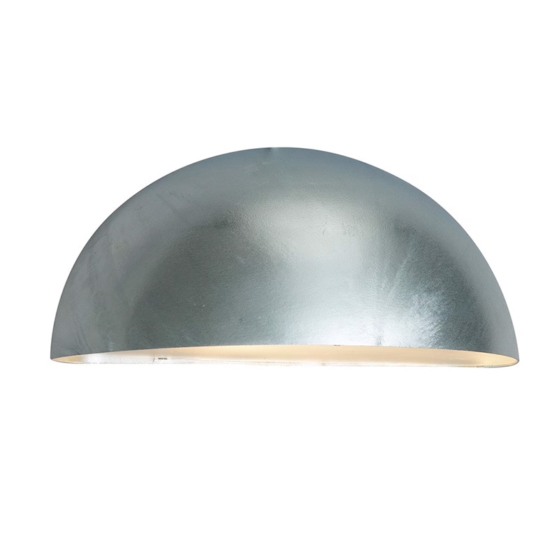 Paris stor vägglampa Galvaniserad