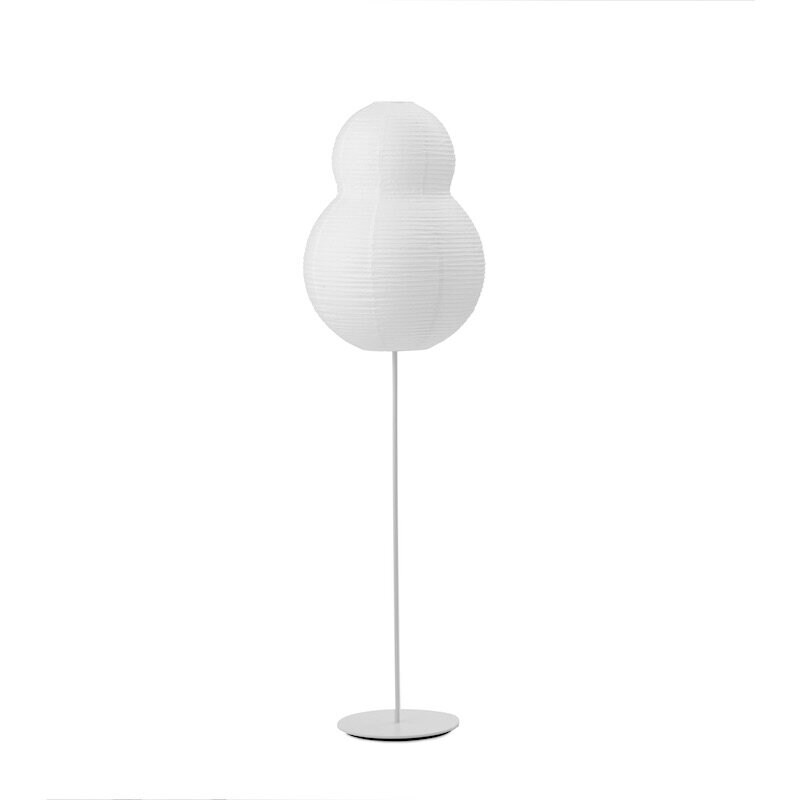 Puff Bubble golvlampa vit