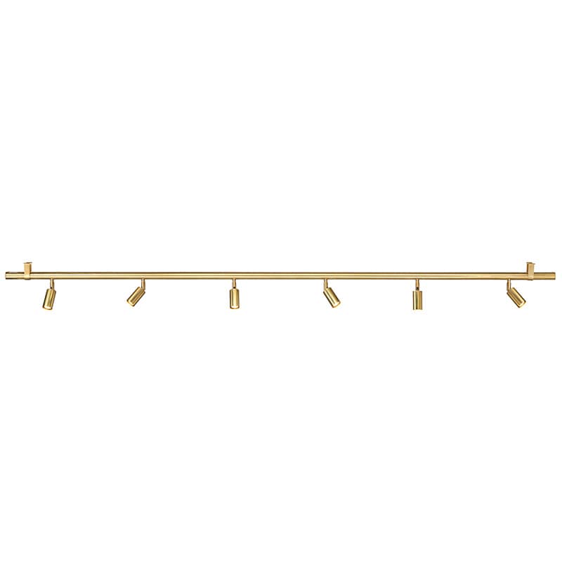 Starlight 6 tak-/vägglampa rå mässing