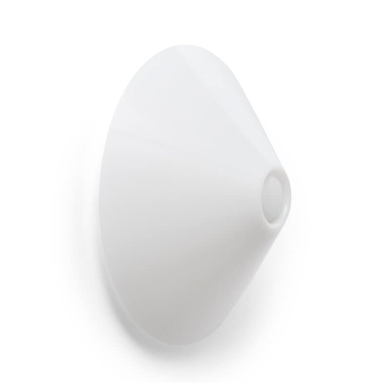 Ono 350 flush mount tak/vägglampa white opal acrylic