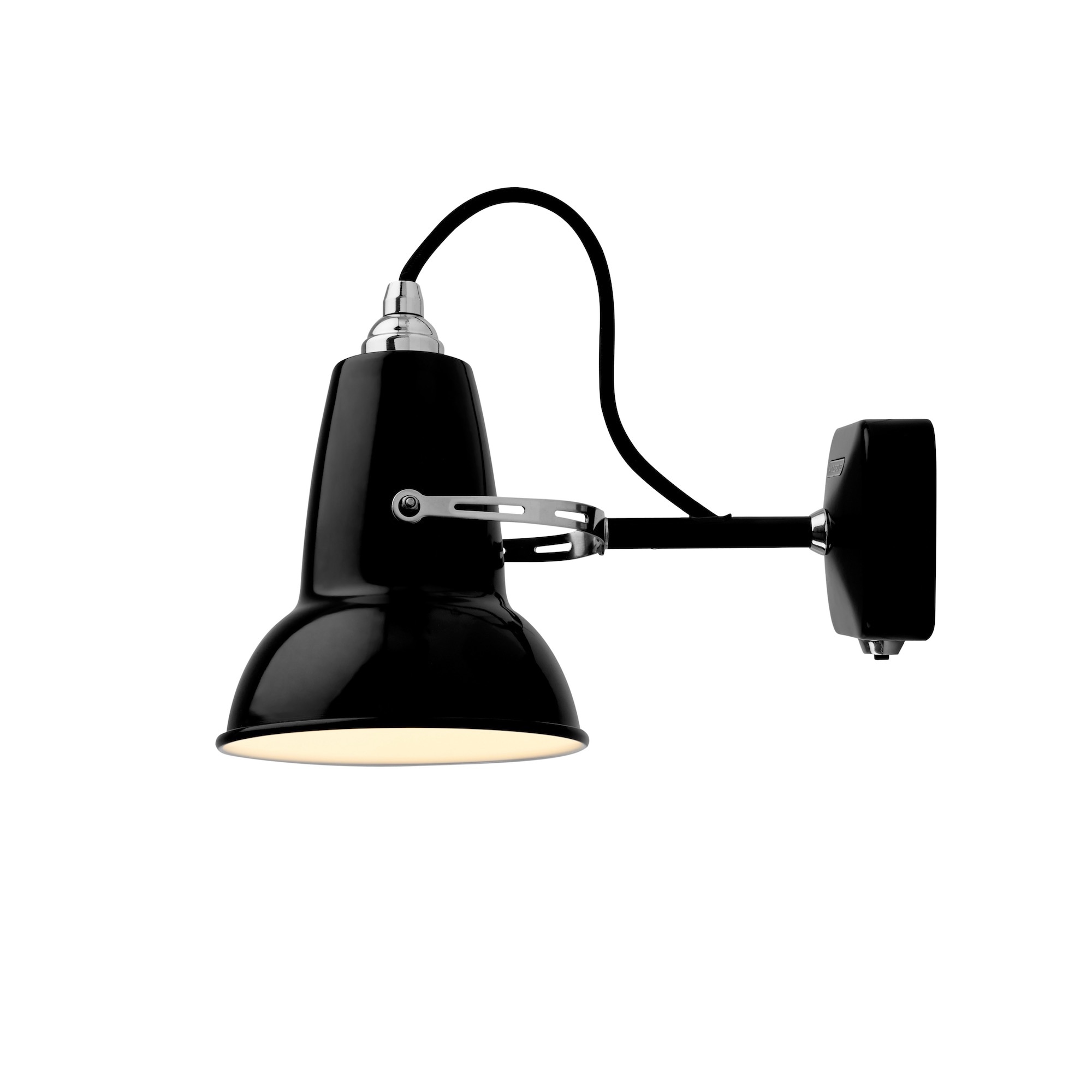 Original 1227 Mini vägglampa Jet Black