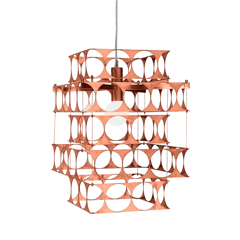 Terrace stor taklampa rå koppar