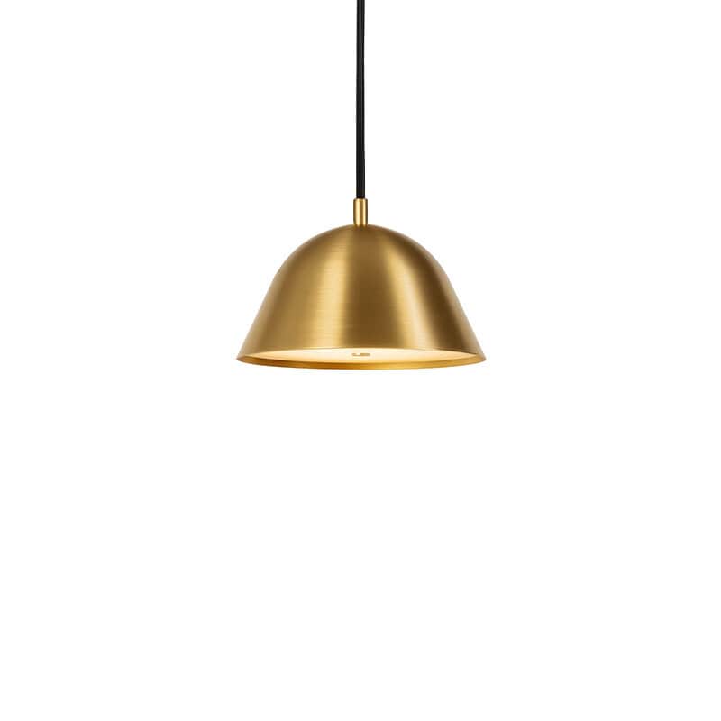 Streck S taklampa borstad massing