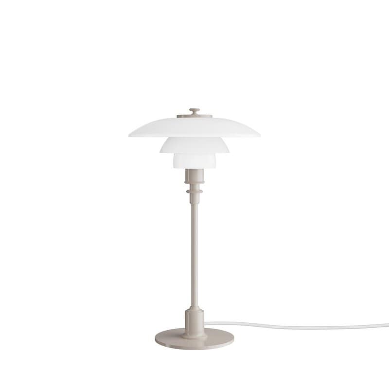 PH 2/1 bordslampa glossy beige