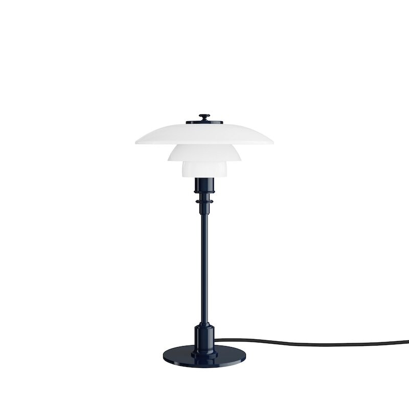 PH 2/1 bordslampa glossy deep blue
