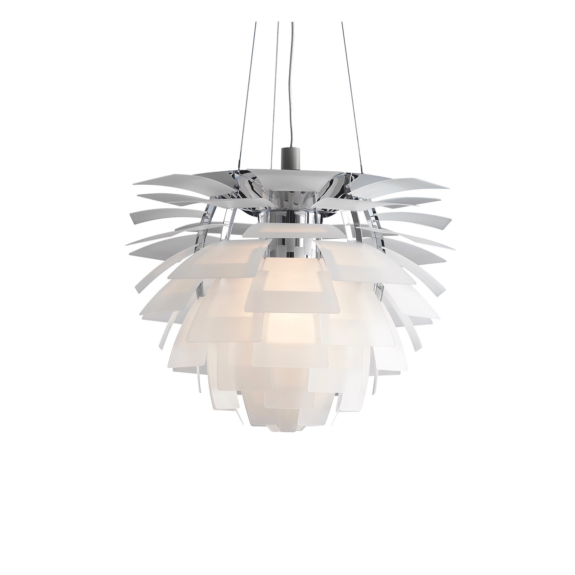 PH Artichoke Ø480 taklampa glas