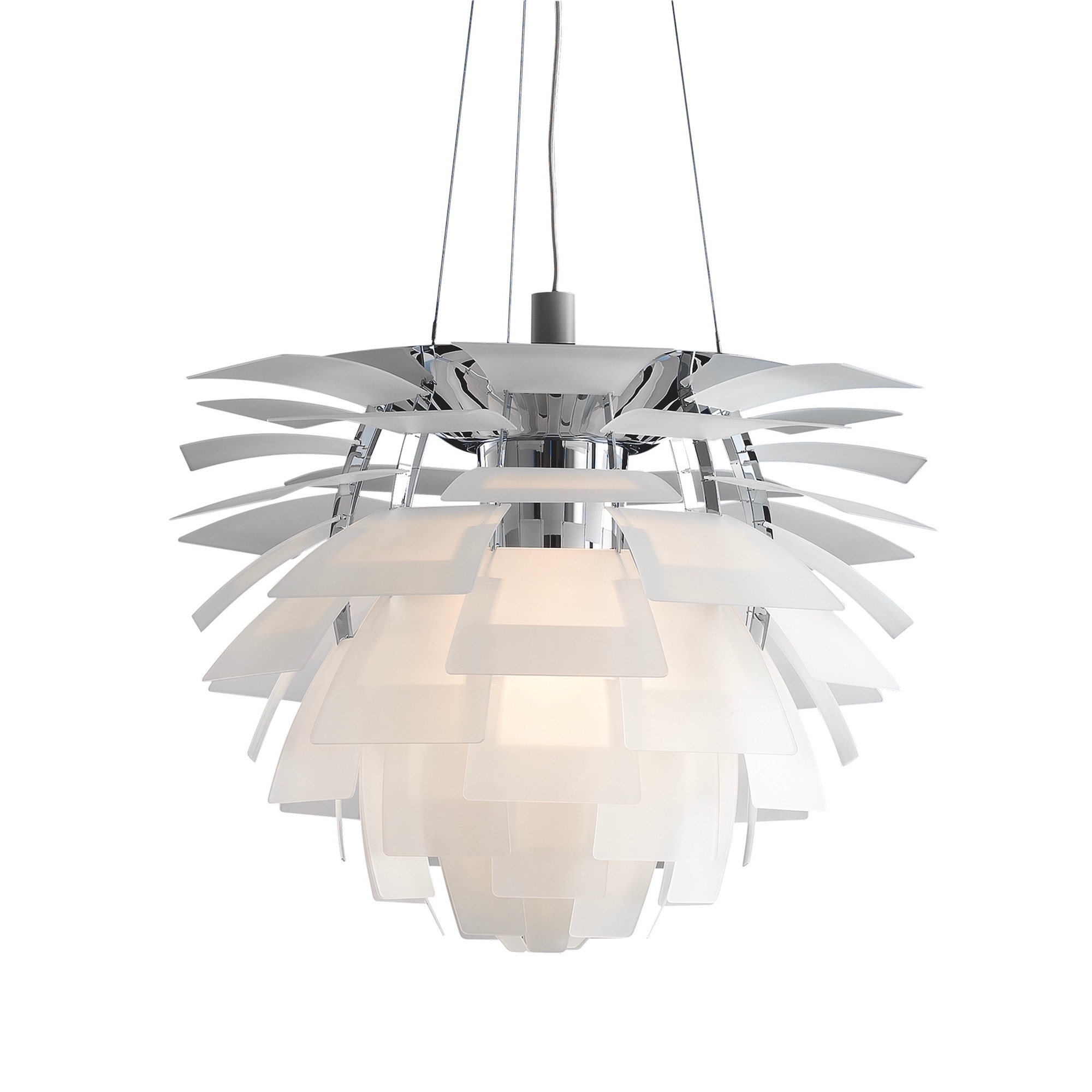 PH Artichoke Ø600 taklampa glas