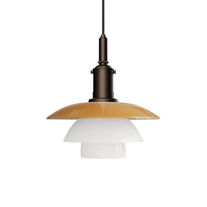 PH 3/3 taklampa Centenary Edition amber/opal white