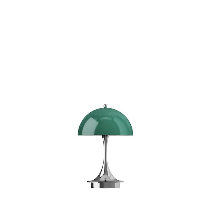 Panthella 160 portabel bordslampa Original Opal Green