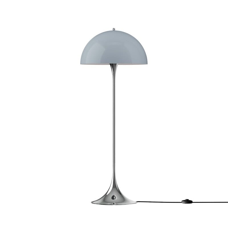 Panthella 500 golvlampa original opal blue grey