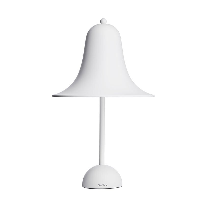 Pantop bordslampa matt vit