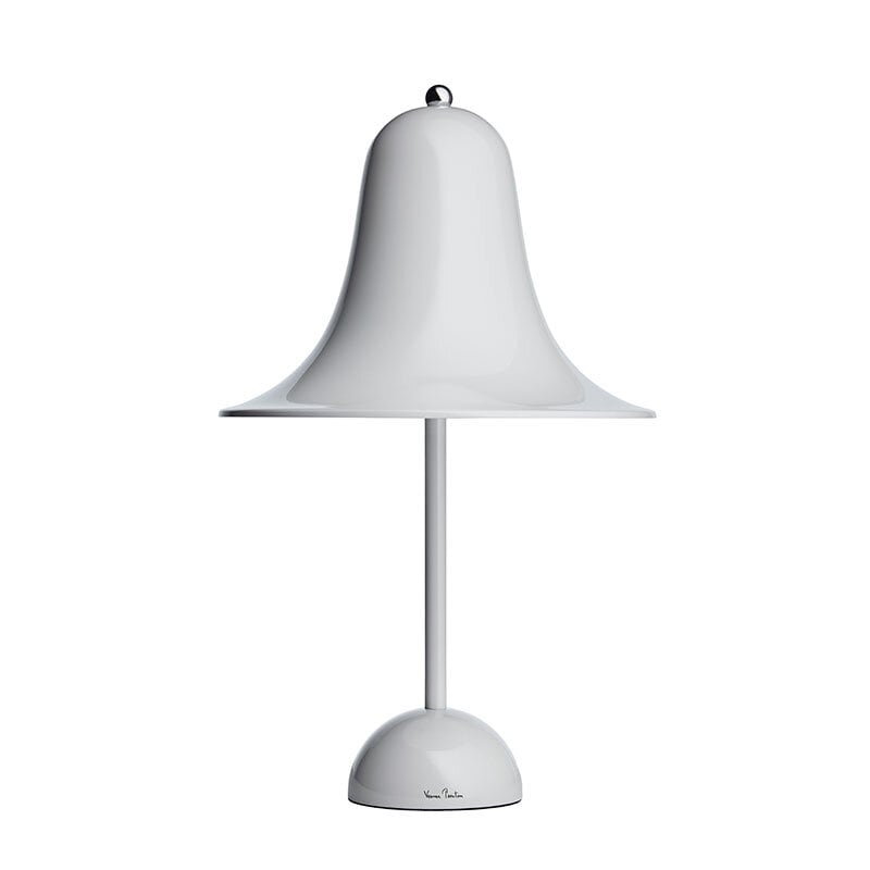 Pantop bordslampa mint grå