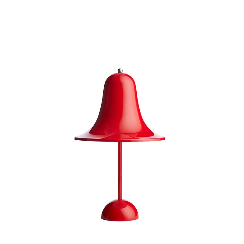 Pantop portable bordslampa klar röd