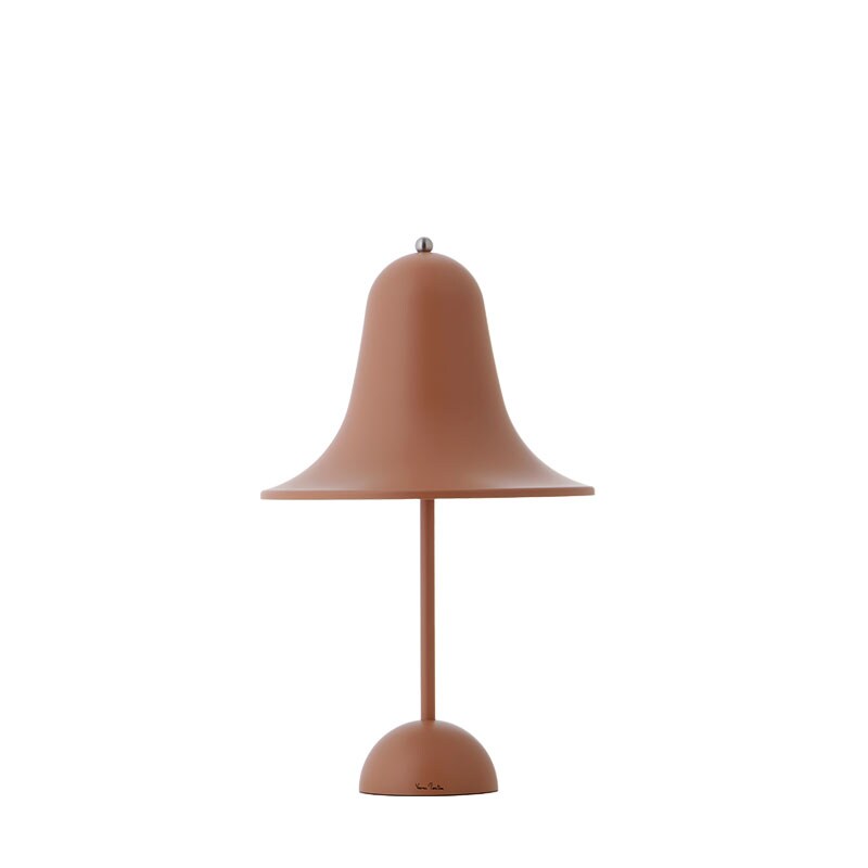 Pantop portable bordslampa matt terracotta