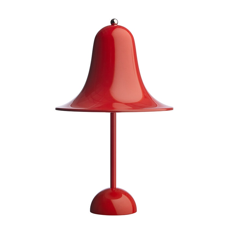 Pantop bordslampa klar röd