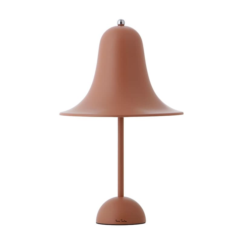 Pantop bordslampa matt terracotta