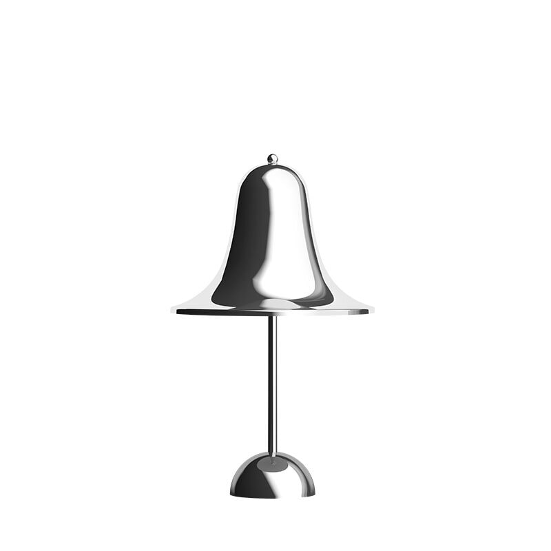 Pantop portabel bordslampa chrome