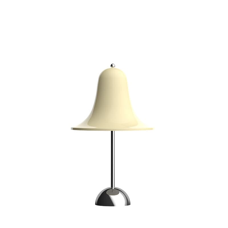 Pantop portabel bordslampa cream white