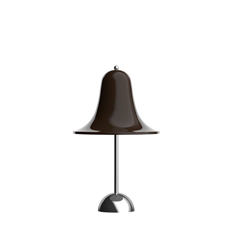 Pantop portabel bordslampa pitch brown