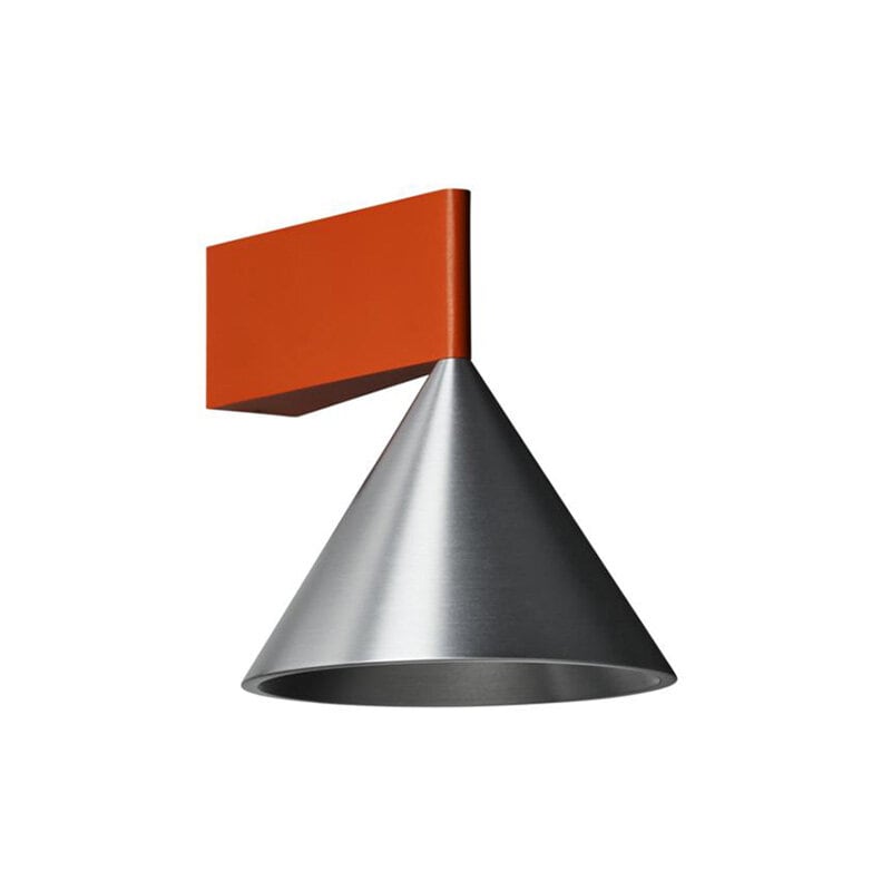 Apollo 14 vägglampa red orange