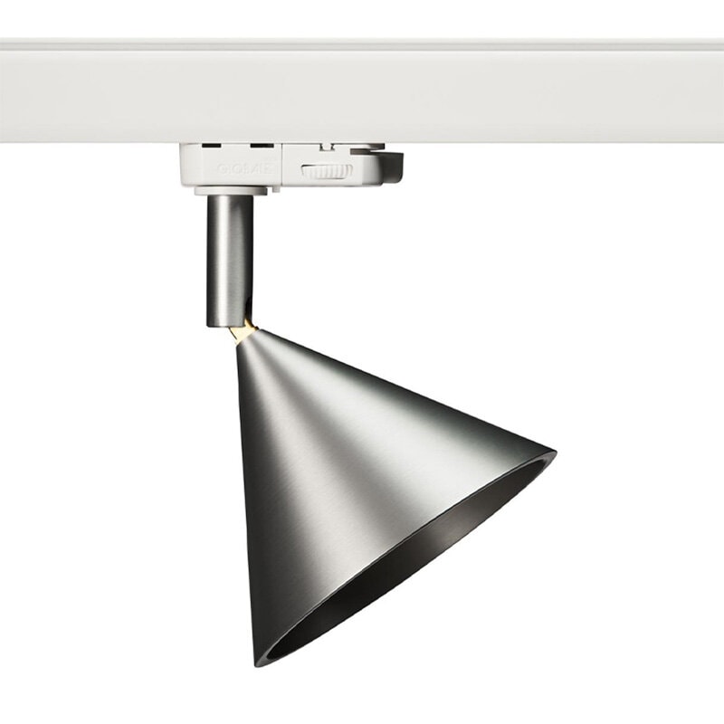 Apollo 17 track light aluminium/vit