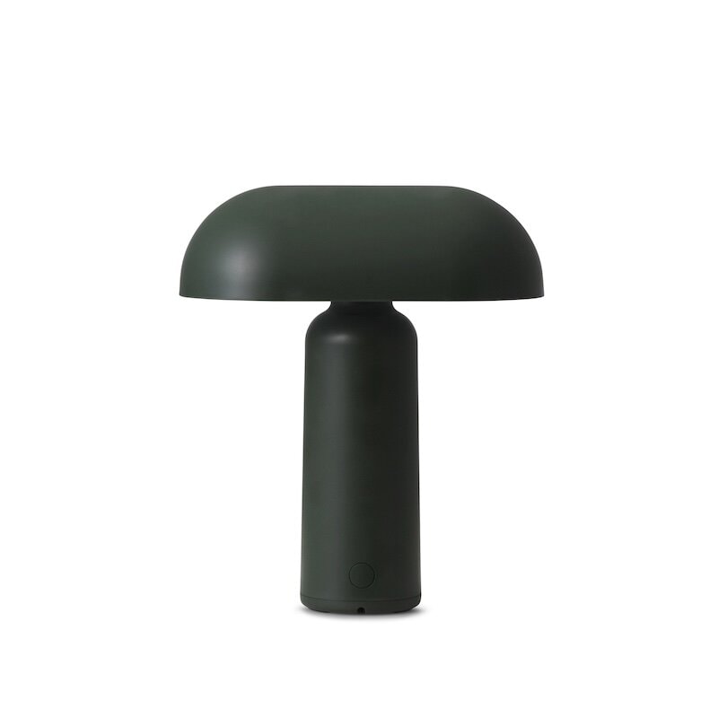 Porta portabel bordslampa grön
