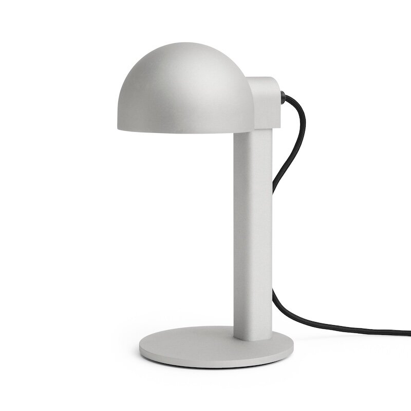 Posto bordslampa silver grey