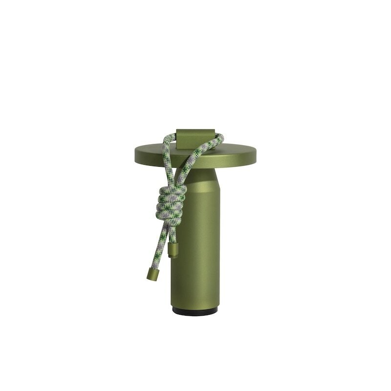 Quasar portable lamp olive green