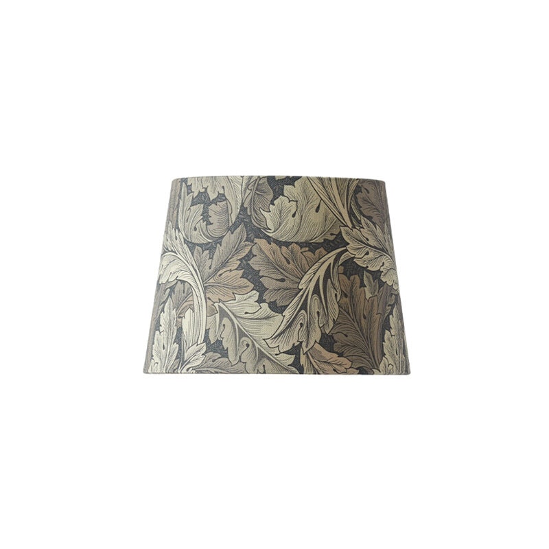 Qvist Classic Round 22 cm Lampskarm  William Morris Acanthus Grey