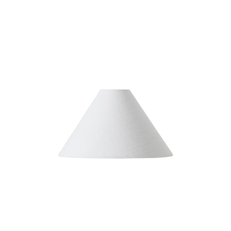 Qvist Conical 25 cm Lampskarm 102 Linen White