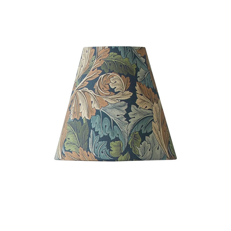 Qvist Classic Top Ring 22cm lampskärm William Morris Acanthus, Blue