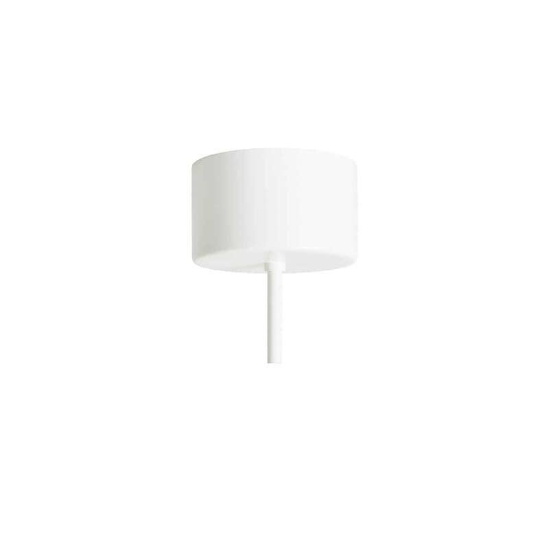 Takkopp Ø110x65 vit