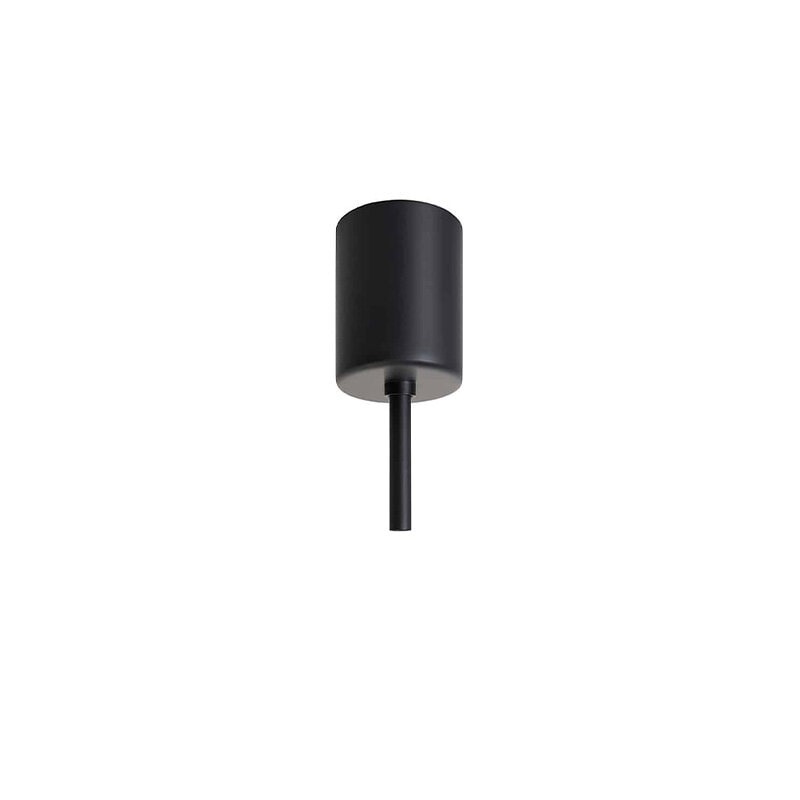 Takkopp Ø50x80 svart