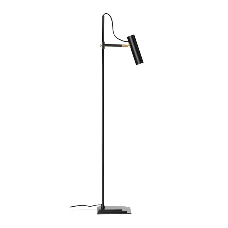 Nomad golvlampa svart/mässing