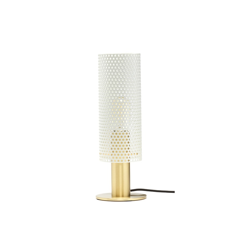 Vouge bordslampa S vit/mässing