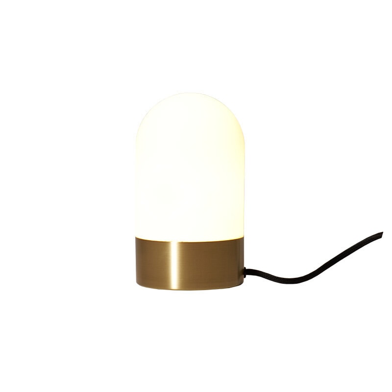 Vox bordslampa mässing/opal
