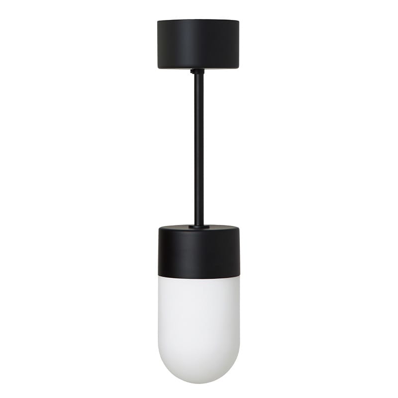 Vox Ceiling IP44 svart/opal