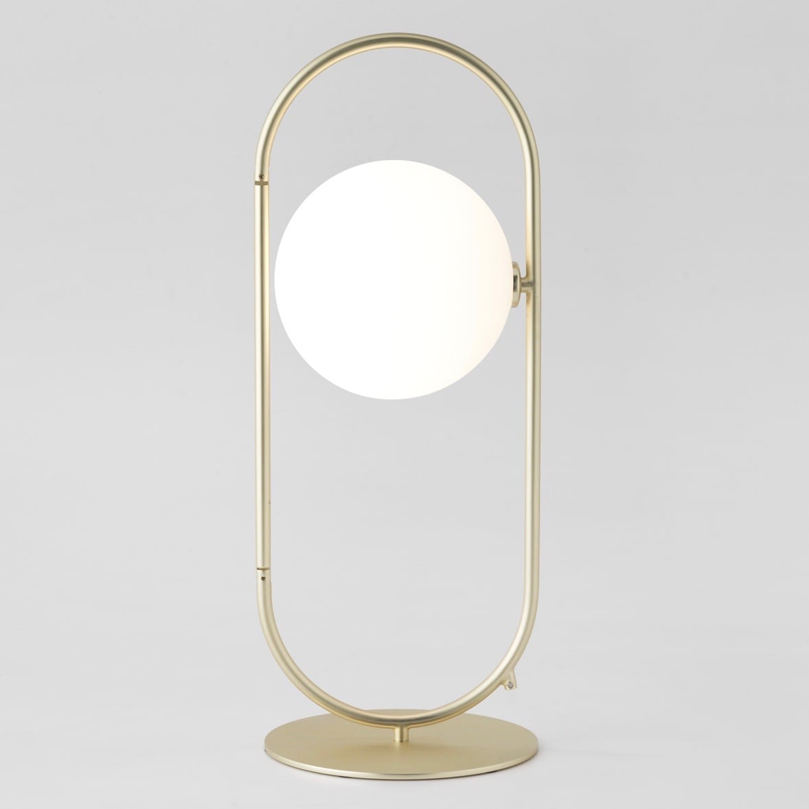 Abbacus bordslampa matt guld/opal