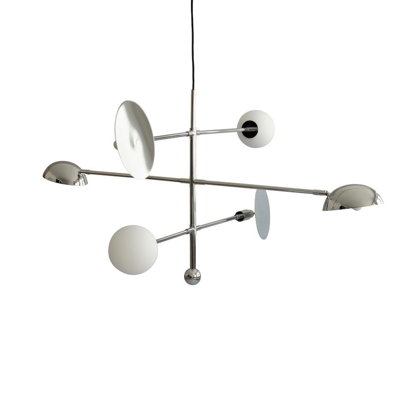 Sahn chandelier taklampa chrome (5m)