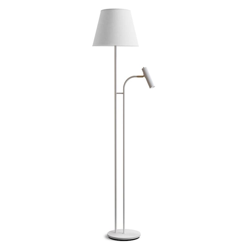 Slender H1503 golvlampa vit