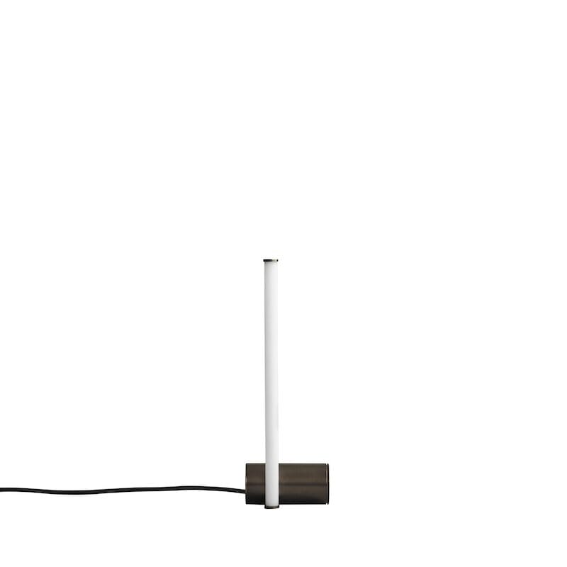 Stick bordslampa bronze