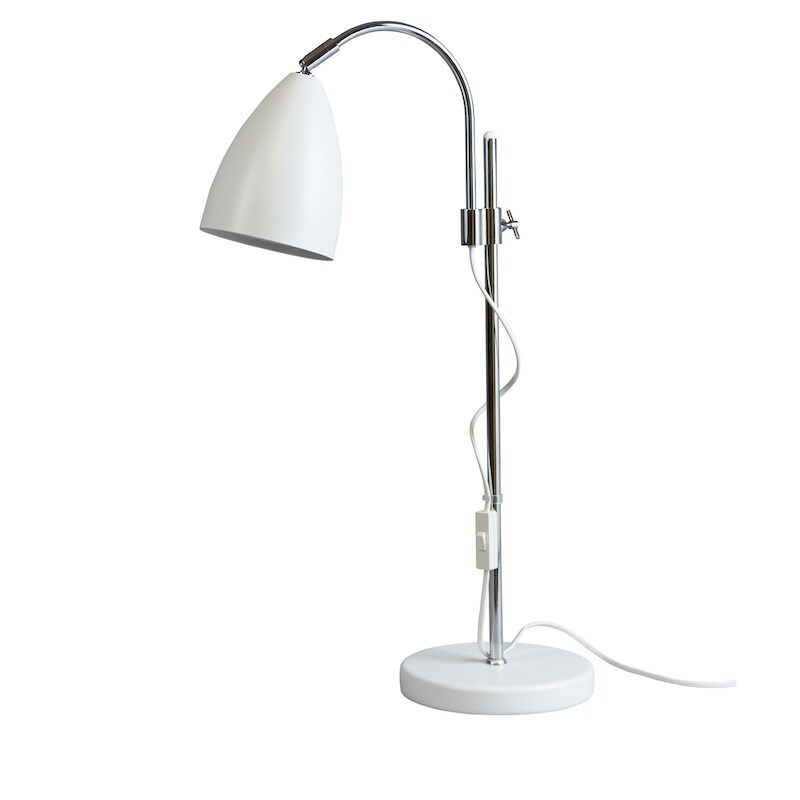 Sway bordlampa vit