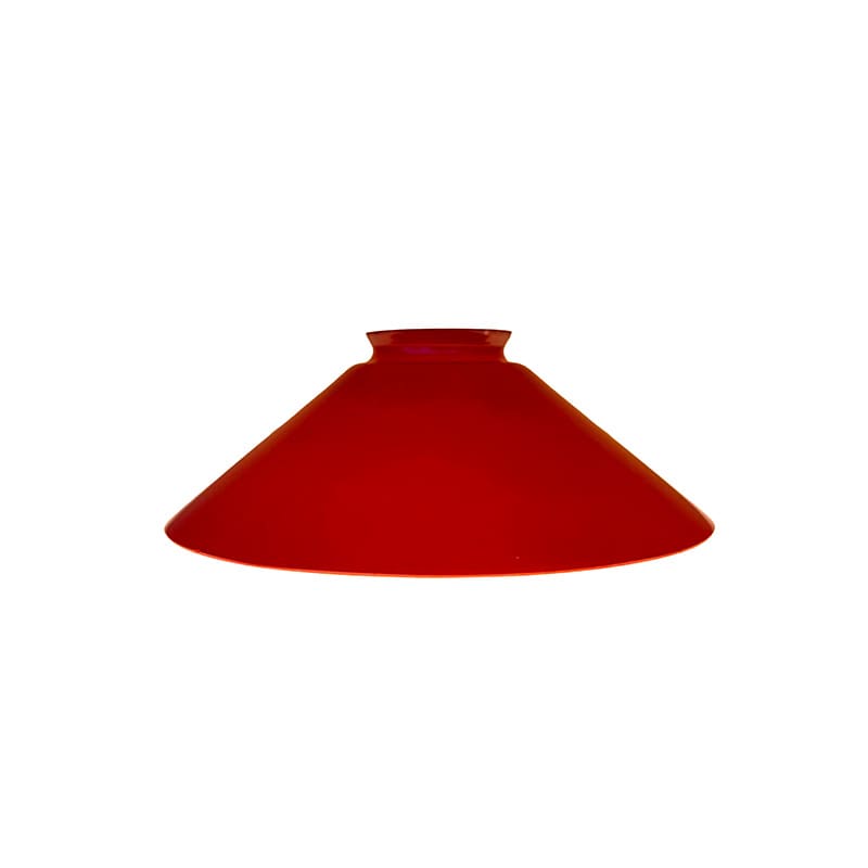 Skomakarskärm 200mm röd