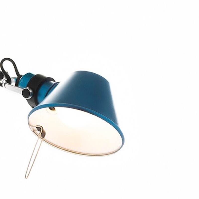 Tolomeo micro Pinza klämlampa blå