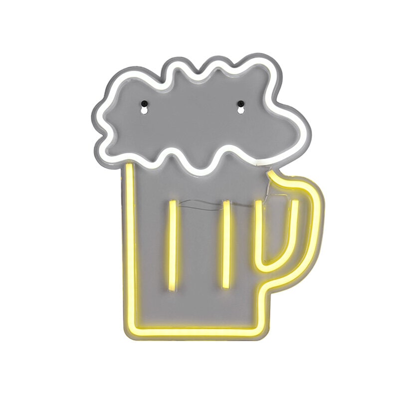 Beer neonskylt