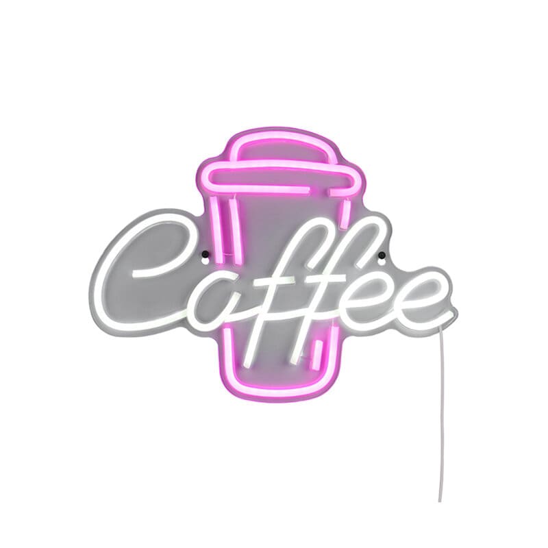 Coffee neonskylt