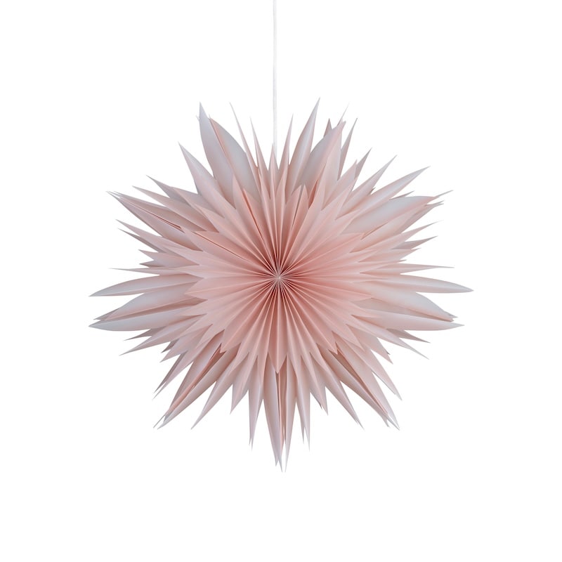 Twist Ø50 stjärna ljusrosa ombre